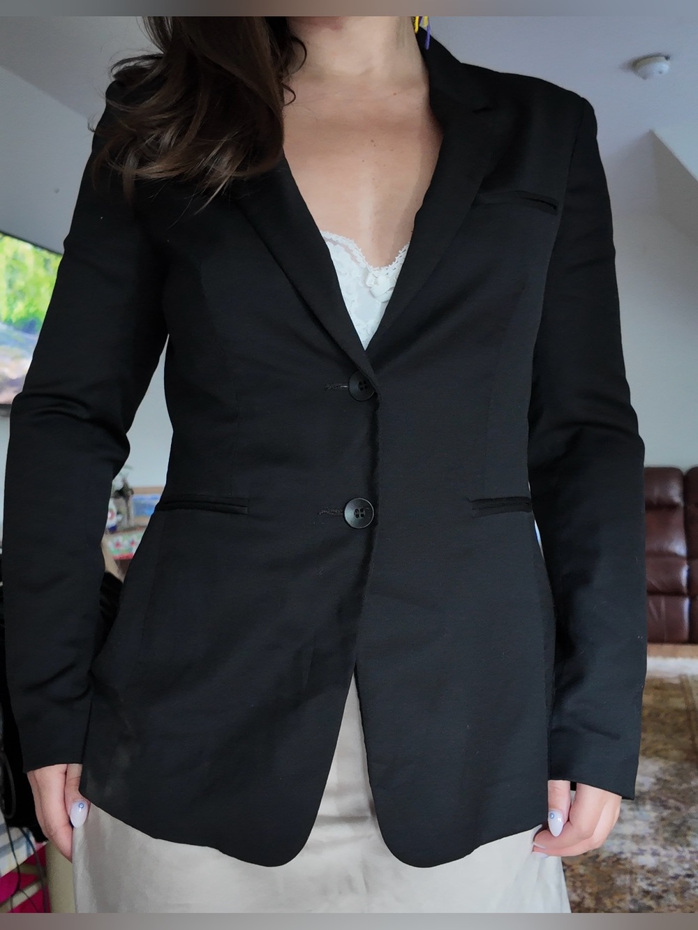 Rag & Bone Black Women's Blazer